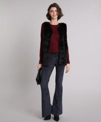 Sueter-Feminino-em-Trico-Manga-Longa-Gola-Redonda--Vinho-8465830-Vinho_3