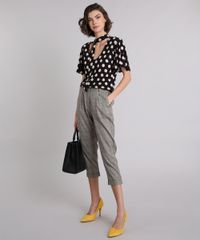 Calca-Feminina-Cropped-Xadrez-com-Barra-Dobrada-Kaki-9037091-Kaki_3