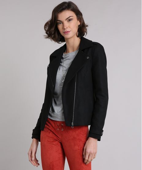 Jaqueta-Feminina-Biker-com-Ziper-Lateral-e-Bolsos-Preta-8879751-Preto_1