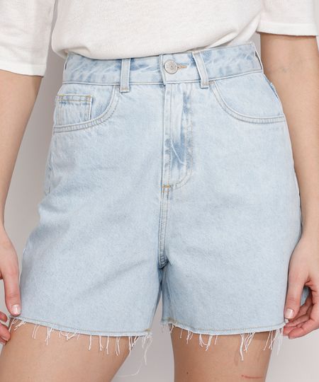 Short-Jeans-Feminino-Mindset-Los-Angeles-Cintura-Alta-Azul-Claro-9985146-Azul_Claro_1