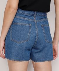 Short-Jeans-Feminino-Mindset-Los-Angeles-Cintura-Alta-Azul-Medio-9985146-Azul_Medio_2