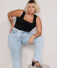 Calca-Jeans-Feminina-Plus-Size-Mindset-Reta-Loose-Copenhagen-Cintura-Super-Alta-Azul-Claro-Marmorizado-9987382-Azul_Claro_Marmorizado_6
