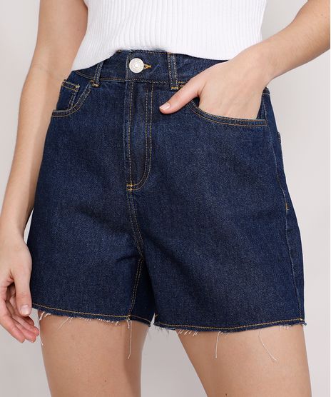 Short-Jeans-Feminino-Mindset-Los-Angeles-Cintura-Alta-Azul-Escuro-9985146-Azul_Escuro_1