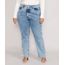 Calca-Jeans-Feminina-Plus-Size-Mindset-Reta-Loose-Copenhagen-Cintura-Super-Alta-Azul-Medio-Marmorizado-9987382-Azul_Medio_Marmorizado_1