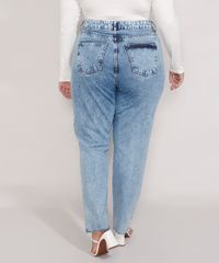 Calca-Jeans-Feminina-Plus-Size-Mindset-Reta-Loose-Copenhagen-Cintura-Super-Alta-Azul-Medio-Marmorizado-9987382-Azul_Medio_Marmorizado_2
