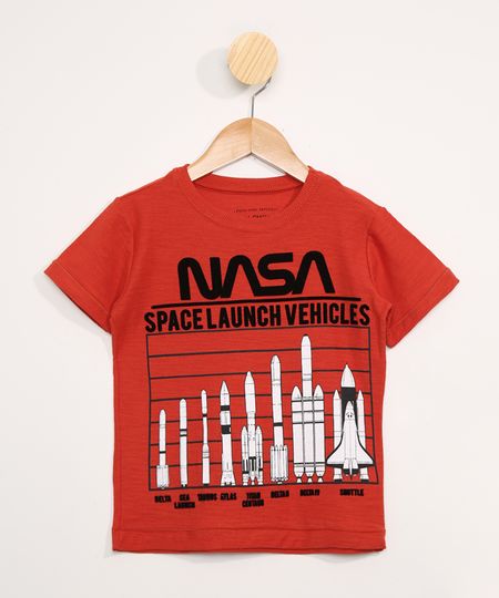 Camiseta-Infantil-Manga-Curta-NASA-Vermelha-9978463-Vermelho_1 Camiseta-Infantil-Manga-Curta-NASA-Vermelha-9978463-Vermelho_1