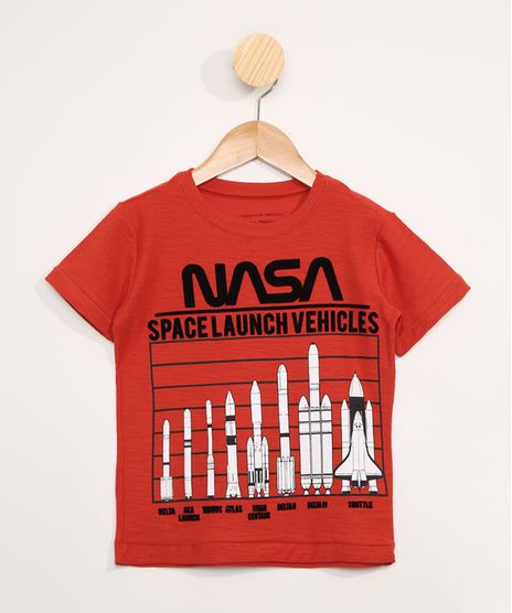 Camiseta-Infantil-Manga-Curta-NASA-Vermelha-9978463-Vermelho_1