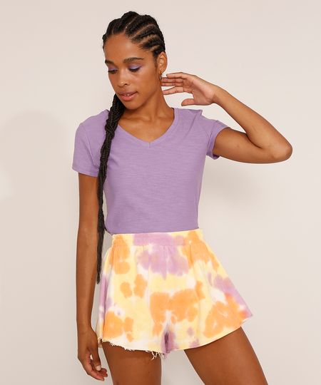 Camiseta-Feminina-Basica-Manga-Curta-Flame-Decote-V-Roxa-1-8525926-Roxo_1_1 Camiseta-Feminina-Basica-Manga-Curta-Flame-Decote-V-Roxa-1-8525926-Roxo_1_1