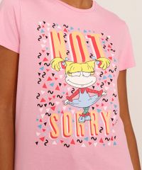 Camiseta-Feminina-Manga-Curta-Angelica-Rugrats-Os-Anjinhos-Decote-Redondo-Rosa-9979606-Rosa_6