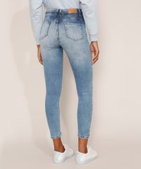 Calca-Jeans-Feminina-Cintura-Alta-Sawary-Super-Skinny-Push-Up-360-Marmorizada-com-Barra-Degrau-Azul-Claro-9983861-Azul_Claro_2