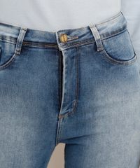 Calca-Jeans-Feminina-Cintura-Alta-Sawary-Super-Skinny-Push-Up-360-Marmorizada-com-Barra-Degrau-Azul-Claro-9983861-Azul_Claro_4