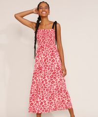 Vestido-Feminino-Midi-Estampado-de-Beijos-com-Lastex-Alca-Laco-Rosa-Claro-9976486-Rosa_Claro_1