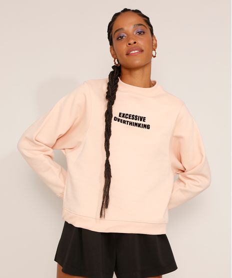 Blusa-de-Moletom-Feminina-Ampla--Overthinking--Flocada-Gola-Alta-Coral-9980805-Coral_1