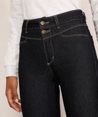 Calca-Jeans-Feminina-Cintura-Alta-Sawary-Cigarrete-360-Azul-Escuro-9983862-Azul_Escuro_4