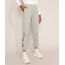 Calca-de-Moletom-Jogger-Feminina-Cintura-Alta--New-York--com-Bolsos-Verde-9976469-Verde_1