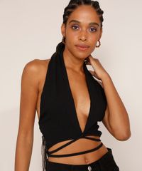 Top-Cropped-Feminino-Frente-Unica-Canelado-com-Amarracao-Preto-9988116-Preto_6