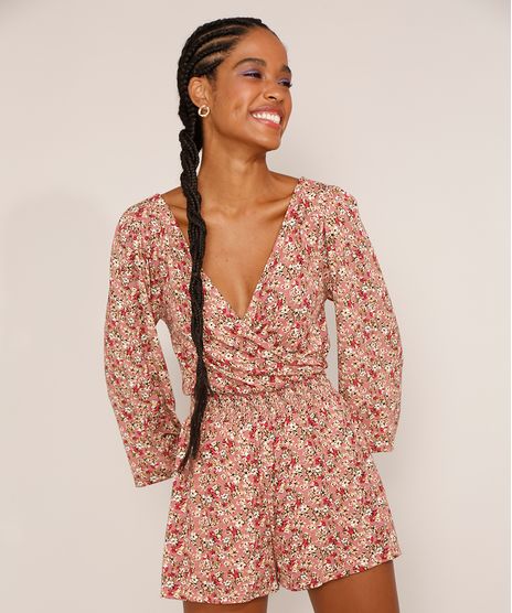 Macaquinho-Feminino-Estampado-Floral-com-Transpasse-Manga-Bufante-Rosa-9975376-Rosa_1