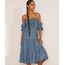 Vestido-Jeans-Feminino-Midi-Ombro-a-Ombro-com-Lastex-e-Recorte-Manga-Bufante-Azul-Medio-9981880-Azul_Medio_1