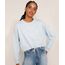 Blusa-de-Moletom-Feminina-Cropped-Oversized-com-Bordado--Common-Sense--e-Amarracao-Decote-Redondo-Azul-Claro-9976595-Azul_Claro_1