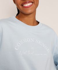 Blusa-de-Moletom-Feminina-Cropped-Oversized-com-Bordado--Common-Sense--e-Amarracao-Decote-Redondo-Azul-Claro-9976595-Azul_Claro_2 Blusa-de-Moletom-Feminina-Cropped-Oversized-com-Bordado--Common-Sense--e-Amarracao-Decote-Redondo-Azul-Claro-9976595-Azul_Claro_2