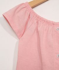 Blusa-Infantil-Ombro-a-Ombro-Manga-Curta-com-Botoes-Rosa-Claro-9955311-Rosa_Claro_4