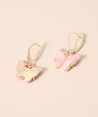 Brinco-Feminino-com-Pingente-de-Borboleta-Dourado-9976816-Dourado_3