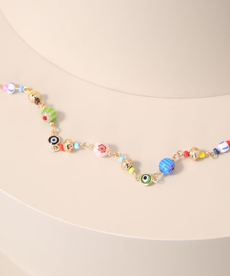 Pulseira-Feminina-com-Olho-Grego-e-Micangas-Dourada-9976820-Dourado_1