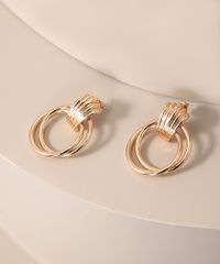 Brinco-Feminino-com-Aros-Duplos-Dourado-9976825-Dourado_1