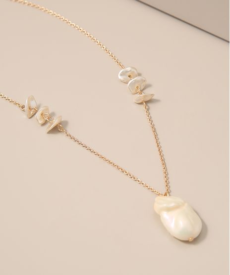 Colar-Feminino-Longo-com-Perolas-Dourado-9976831-Dourado_1