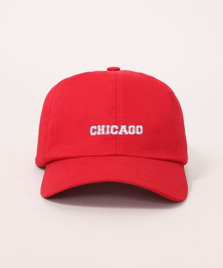 Bone-Masculino-Aba-Curva-com-Bordado--Chicago--Vermelho-9981608-Vermelho_1 Bone-Masculino-Aba-Curva-com-Bordado--Chicago--Vermelho-9981608-Vermelho_1