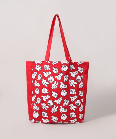 Ecobag-Feminina-Estampada-Mickey-Vermelha-9983686-Vermelho_1