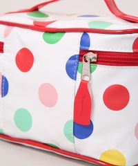 Necessaire-Feminina-Retangular-Estampada-Poa-com-Alca-Branca-9985496-Branco_5
