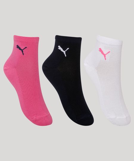 Kit-de-3-Meias-Feminino-Puma-Cano-Medio-Multicor-9968610-Multicor_1 Kit-de-3-Meias-Feminino-Puma-Cano-Medio-Multicor-9968610-Multicor_1