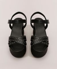 Sandalia-Feminina-Salto-Medio-Grosso-Oneself-com-Tachas-Preta-9985392-Preto_5