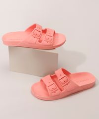 Rasteirinha-Feminina-Oneself-com-Textura-de-Fivela-Rosa-9985939-Rosa_1