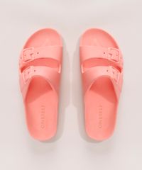 Rasteirinha-Feminina-Oneself-com-Textura-de-Fivela-Rosa-9985939-Rosa_5
