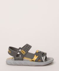 Papete-Infantil-Grendene-Super-Homem-com-Tiras-Cinza-9986783-Cinza_2