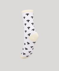 Meia-Feminina-Cano-Alto-Estampada-de-Cogumelos-Branca-9979457-Branco_2