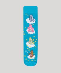 Meia-Feminina-Cano-Alto-Estampada-Ursinhos-Carinhosos-Azul-9980725-Azul_2