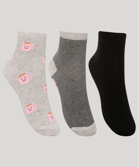 Kit-de-3-Meias-Femininas-Cano-Medio-Cafe-Multicor-9983289-Multicor_1