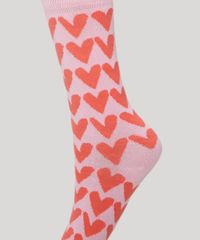 Meia-Feminina-Cano-Alto-Estampada-de-Coracoes-Rosa-9987032-Rosa_4