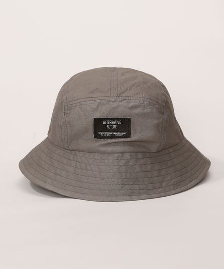 Bucket-Hat-Masculino-Ajustavel-Cinza-9986164-Cinza_1