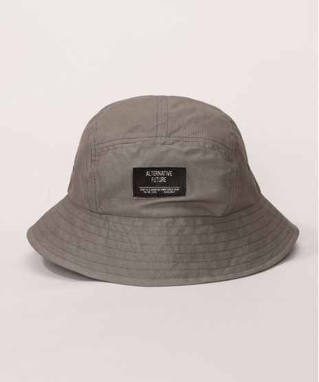Bucket-Hat-Masculino-Ajustavel-Cinza-9986164-Cinza_1