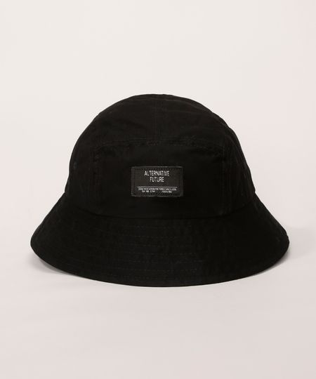 Bucket-Hat-Masculino-Ajustavel-Preto-9986164-Preto_1