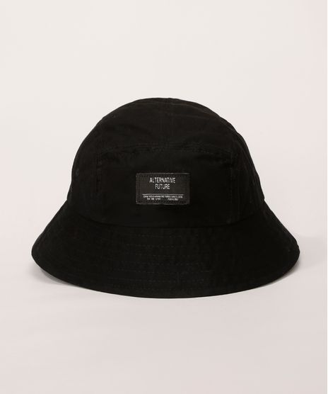 Bucket-Hat-Masculino-Ajustavel-Preto-9986164-Preto_1