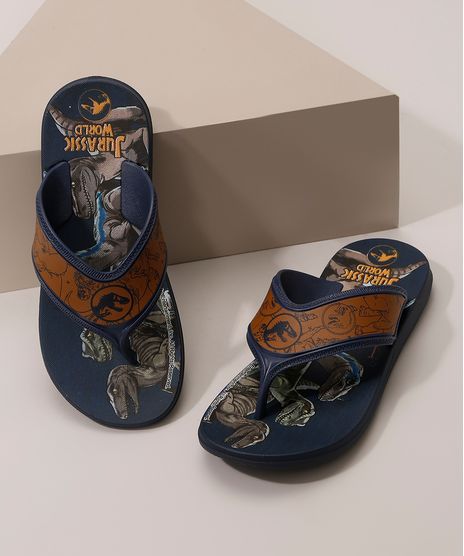 Chinelo-Infantil-Grendene-Jurassic-Park-Azul-Escuro-9986794-Azul_Escuro_1