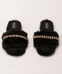 Rasteirinha-Feminina-Slide-Oneself-de-Pelo-Preta-9987304-Preto_5