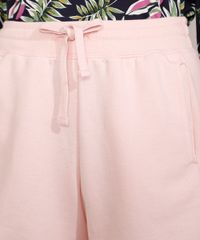 Short-de-Moletom-Feminino-Cintura-Alta-com-Recorte-Canelado-e-Bolsos-Rosa-Claro-9975493-Rosa_Claro_5
