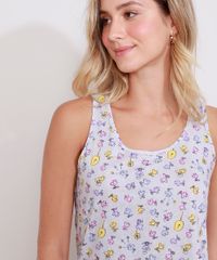 Pijama-Feminino-Regata-Estampado-Woodstock-Snoopy-Cinza-Mescla-9974712-Cinza_Mescla_5