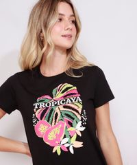 Camiseta-Feminina-Manga-Curta--Tropicaya--Decote-Redondo-Preta-9990245-Preto_6 Camiseta-Feminina-Manga-Curta--Tropicaya--Decote-Redondo-Preta-9990245-Preto_6